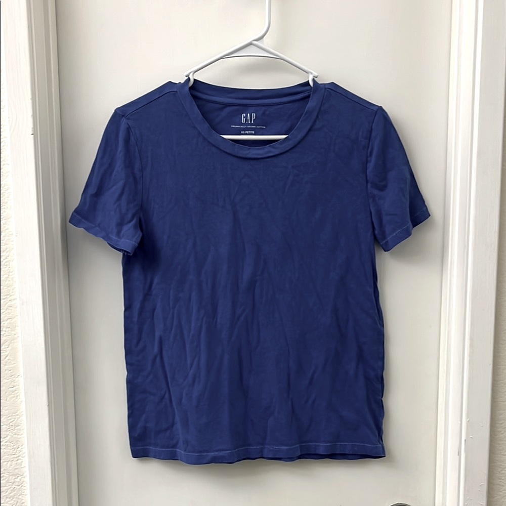 GAP Blue Organically Grown Cotton T-Shirt